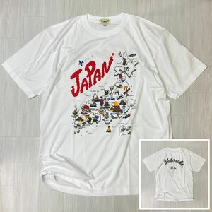 限定 【LL】 横須賀名物 YOKOSUKA 横須賀 和柄Tシャツ 日本地図 Japan Map アイコン 日本 スカT 白 (JPT5) お土産 スーベニア