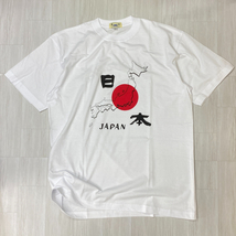 限定 【LL】 横須賀名物 YOKOSUKA 横須賀 和柄Tシャツ 日本地図 Japan Map 日の丸 RisingSun スカT 白 (JPT3) お土産 スーベニア_画像2