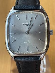 LONGINES ロンジン 自動巻き 文字盤:ブラウン系【稼働品】メンズモデル 裏刻印アリ メンズ腕時計 ロンジン腕時計