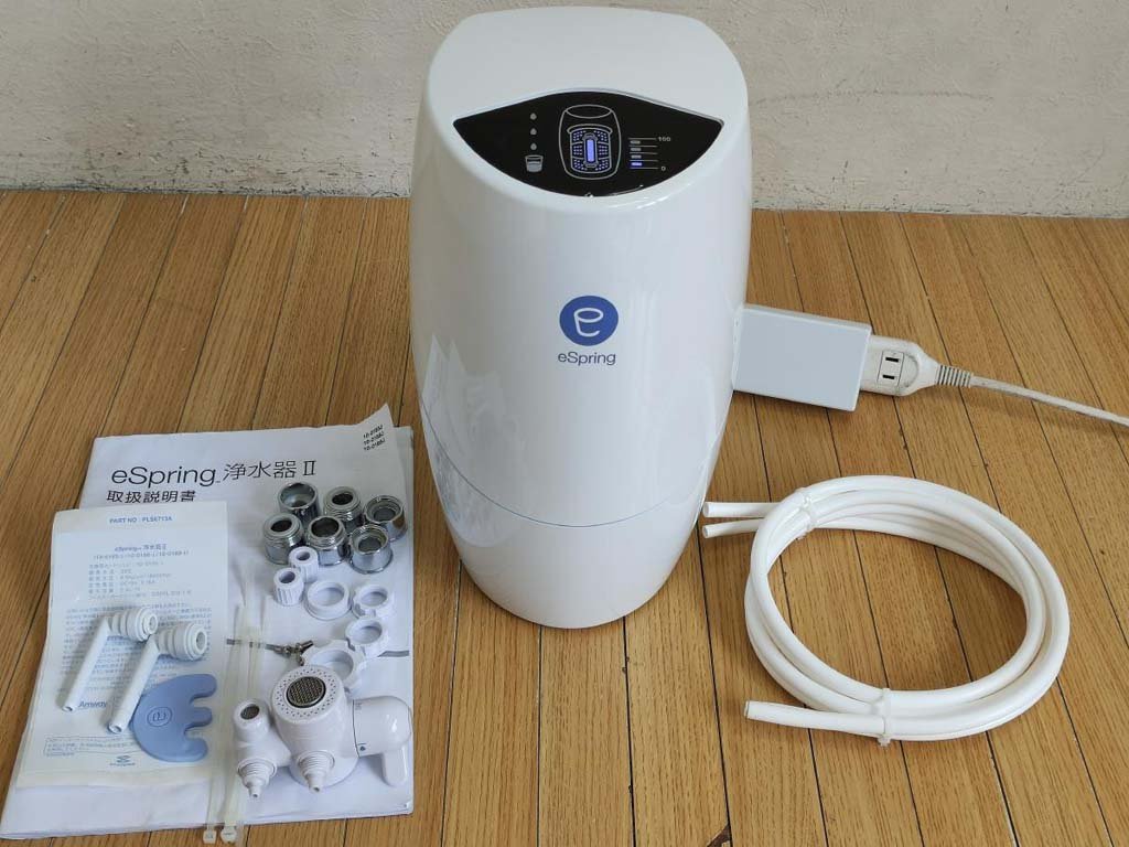 通電OK】アムウェイ Amway eSpring 浄水器ホース、電源コード付属