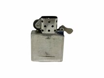 zippo (ジッポー) Revolver リボルバー 拳銃 ガン 刻印 オイルライター 2016年製 シルバー 雑貨/036_画像6