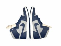 NIKE (ナイキ) AIR JORDAN 1 High85 エアジョーダン ハイ スニーカー ジョージタウン BQ4422-400 US8.5 26.5cm ネイビー グレー メンズ/027_画像4