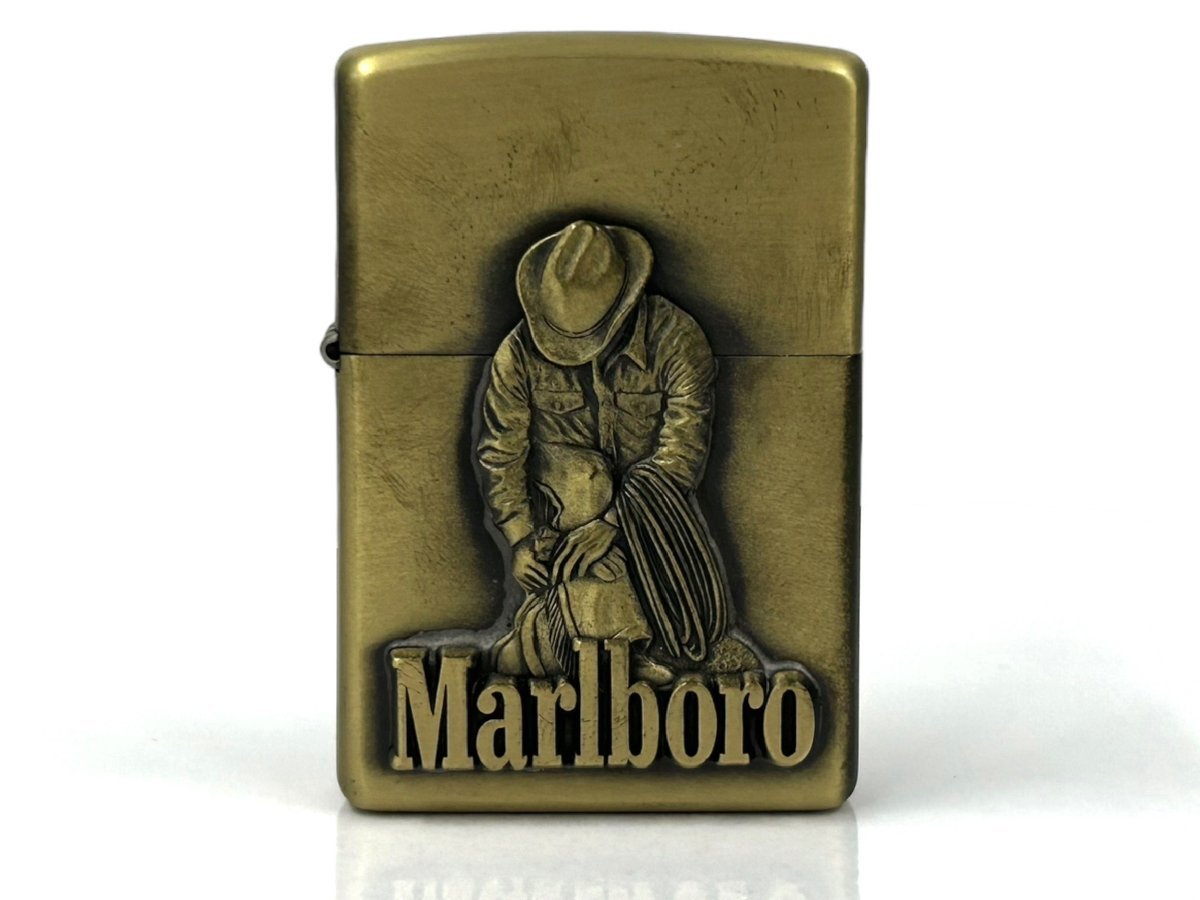 Yahoo!オークション -「marlboro マルボロ ジッポー カウボーイ」の