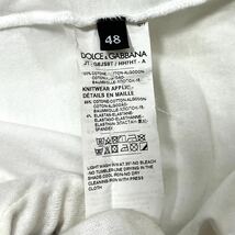 極上品/Lサイズ相当●ドルチェアンドガッバーナ 半袖 Tシャツ 通年 コットン DOLCE&GABBANA D&G パンダ PANDA 呪術廻戦 白 ホワイト 48_画像6