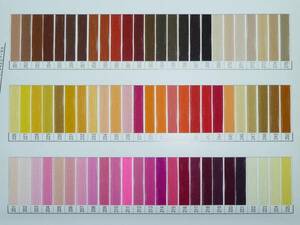 [ color sample .*1 pcs. *] industry for u- Lee nylon 110/2D thread. color sample .122Dtex/2
