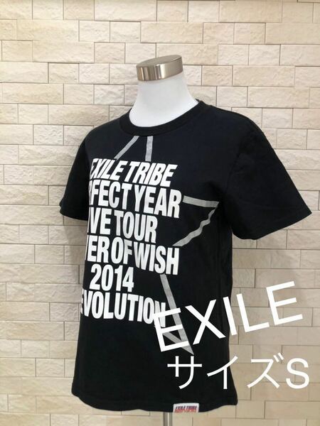 EXILE エグザイル ライブ Tシャツ 半袖 2014 サイズS 送料無料　即決