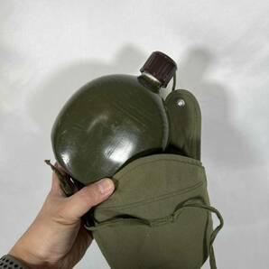 実物 ベトナム戦争 北ベトナム ベトコン 中国製 水筒 水筒カバーセット 未使用品 レア品 希少品 NAM戦 の画像7