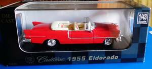 キャデラック 1/43Scale Cadillac Eldorado 1995年 DIE-CAST 専用ケース付 未使用未開封品 