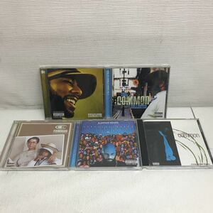 KY0920A COMMON コモン CD 5本セット Be/Cool Common Collected/One Day it'll All Make Sense/ELECTRIC CIRCUS/resurrection/ヒップホップ