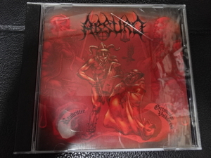 ABSURD（アブサード）「RAUBRITTER / GRIMMIGE VOLKMUSIK」2008年輸入盤DARKER THAN BLACK DTB 010ドイツ産ブラックメタル