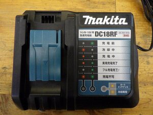 マキタ 充電器 DC18RF 通電確認済み 100V 充電器 インパクト 大工道具 中古品 美品