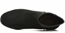 Clarks 27cm ブーツ ブラック 黒 サイドゴア スエード レザー 革 チェルシー アンクル ブーティー パンプス フォーマル バレエ AA62_画像9