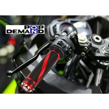 ◇即納◇汎用 黒 CNC 22mm用 アルミ グリップ 左右セット Ducati ドゥカティ_画像5