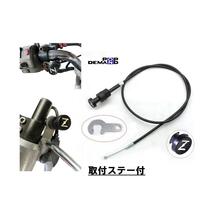 ◇送料140円◇汎用 チョークケーブルAssy チョークワイヤー M6 ステー付 XL250R XL250S XLR200R XLR250 BAJA XLR250R XLディグリー_画像1