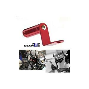 ◇送料140円◇赤 汎用 スマホ ホルダー 取付用に マルチバー R1-Z RD250 RZ250 RZ250R RZ250RR SDR SRV250 MT-15