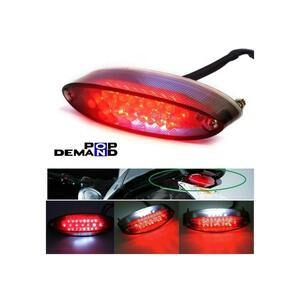 ◇送料220円◇訳有り 汎用 レッド LED テールランプ E11 12V 防水 VF1000R VFR1200F VFR1200F DCT VFR750R VFR800