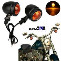 ◇送料300円◇汎用 ブラック 砲弾型ウインカー オレンジ 2個 DT200R DT200WR DT250 TDR250 TT250R TT250R Raid_画像5