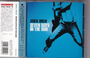 【ROCK】ASKIL HOLM／SEVEN DAYS IN THE SUN【帯付き国内盤】アスキル・ホルム／セヴン・デイズ・イン・ザ・サン