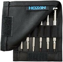 ■送料無料■ホーザン(HOZAN) 精密ドライバーセット 6本セット 縫製ケース付 D-20_画像2