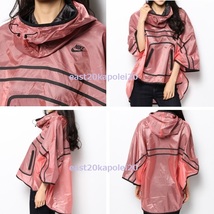 NIKE TECH HYPER FUSE PONCHO ナイキ ロゴ プリント テック ハイパー フューズ レディース ウェア ポンチョ XL size スポーツ 普段使い_画像2