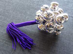 Колокольчик Маго Ута (Mago Song Bell) 20 колокольчиков фиолетовый Для танцев и так далее