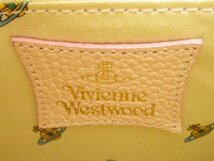 0024T 未使用保管品 VivienneWestWood ヴィヴィアンウエストウッド レオパード ハラコ パーティー バッグ ピンク系 箱付/ハンドバッグ_画像8