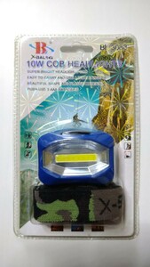 【送料無料】10W COB型LED ヘッドライト / ヘッドランプ 高輝度