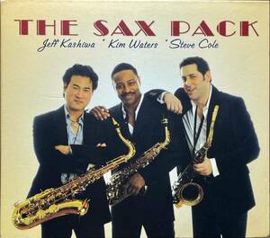 (C94H)☆スムースジャズレア盤/ザ・サックス・パック/The Sax Pack/Jeff Kashiwa,Kim Waters,Steve Cole☆