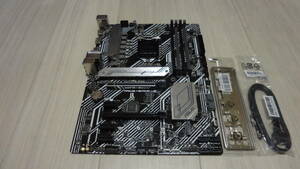 ASUS PRIME H570-PLUS ATXマザーボード CPUソケット：LGA1200 中古 付属品I/Oパネル・ネジ・SATAケーブル その2