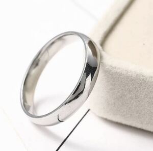  new goods 21 number stainless steel ring silver silver unisex metal allergy simple stainless steel high quality wedding ring man and woman use free shipping 