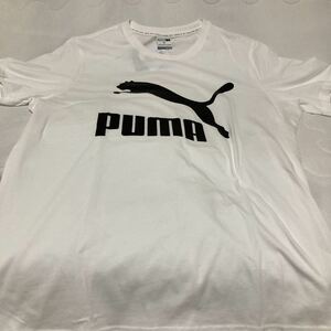 【未使用】　PUMA 半袖Tシャツ　XLサイズ プーマ ホワイト