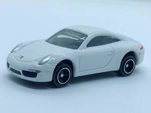 ち2★トミカ ミニカー ポルシェ カレラ 911 ホワイト ワイドホイール 2012 S=1/64 No.117 B