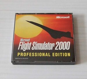 Microsoft Flight Simulator 2000 Professional Edition import version 