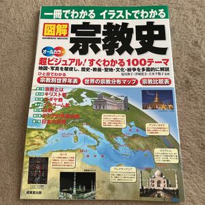 一冊でわかる　イラストでわかる　図解　宗教史　オールカラー　成美堂出版　2008