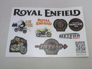 ★非売品★ロイヤルエンフィールド モーターサイクルショー2023 限定ステッカー デカール【Royal Enfield】