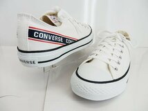 男女兼用◆CONVERSE NEXTER 110 OX ホワイト　LG 27.0cm　お手頃コンバース限定特価　売り切れ次第終了_画像3