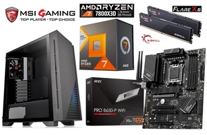 ★最新AMD Ryzen7 7800X3D/B650/DDR5 32GB/M.2SSD 512GB/650W/Win11 Pro/Office2021 Pro