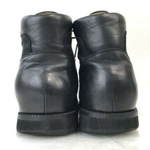 Vibram Gumlite/ビブラム ガムライトソール★オールレザー/本革/スチールトゥ/ワークブーツ【28.0-29.0/黒/BLACK】安全靴/Shoes◆pWB96-21_画像3