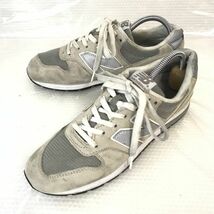 ニューバランス/new balance★996/ランニングシューズ/スニーカー【23.5/グレー系/GRAY】sneakers/Shoes/trainers◆Q-551_画像1