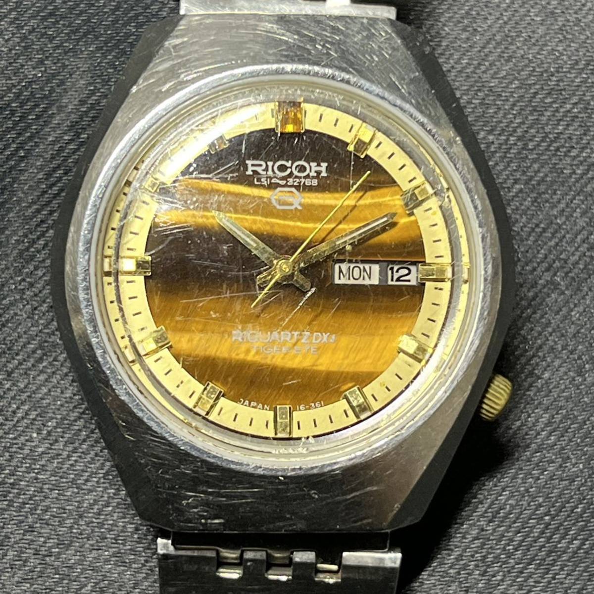 ヤフオク! -「(ジャンク)ricoh」(3針+カレンダー) (アナログ