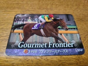 北海道★日高ホースカード★非売品★競馬★競走馬★馬★ヒーローメモリアル★グルメフロンティア★フェブラリーステークス