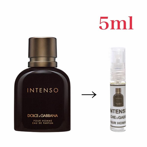 ドルチェ＆ガッバーナ プールオム インテンソ EDP 5ml 天香香水