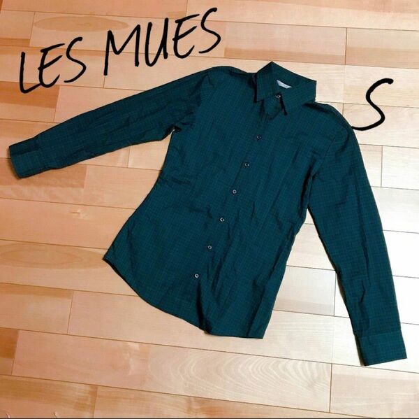 LES MUES　チェックブラウス