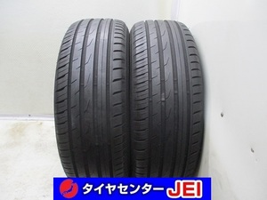 225-60R18 9-8.5分山 トーヨープロクセスCF2 2020年製 中古タイヤ【2本】送料無料(M18-5138）