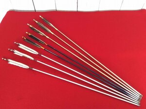 [ archery ./ budo tool / aluminium. metal arrow / total length approximately 86.5./ approximately 21g/ total length approximately 87.5./ approximately 21g/ total length approximately 93.5./ approximately 27g/ total length approximately 88./ approximately 23g] sport bow shaft 