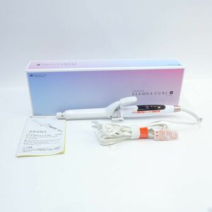 110 CREATE ION/クレイツ イオン エレメア カール SC-G73308W ヘアアイロン ※中古