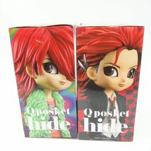 030 Qposket hide ノーマルカラー vol.5/vol.8 メタリックカラー vol.8 計3点セット フィギュア 未開封有　※中古_画像6