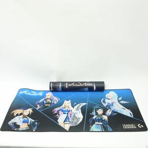 099 logicool/ロジクール G840-LOL K/DA XLゲーミングマウスパッド ※中古