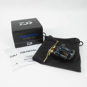 123s DAIWA ダイワ 21 SALTIGA ソルティガ IC 100P-DH 034664 右ハンドル ベイトリール ※中古の画像2