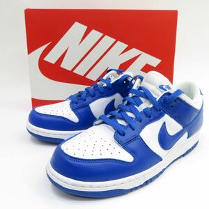 153s NIKE ナイキ DUNK LOW SP ダンク ロー "ケンタッキー" バーシティ ロイヤル CU1726-100 US8.5/26.5cm 箱有 ※中古